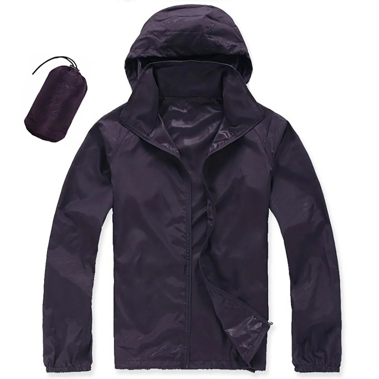 Waterproof Hooded Lightweight Hiking Jacket